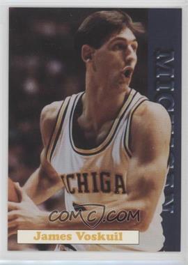 1992-93 Michigan Wolverines Team Issue - [Base] #7 - James Voskuil