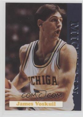 1992-93 Michigan Wolverines Team Issue - [Base] #7 - James Voskuil