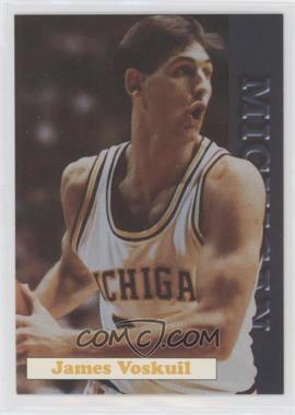 1992-93 Michigan Wolverines Team Issue - [Base] #7 - James Voskuil