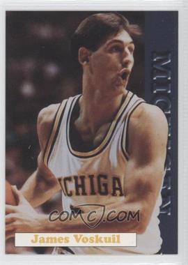 1992-93 Michigan Wolverines Team Issue - [Base] #7 - James Voskuil