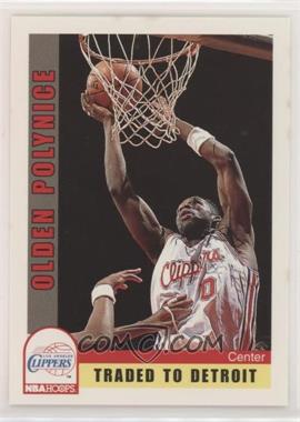 1992-93 NBA Hoops - [Base] #103 - Olden Polynice