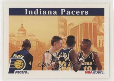 1992-93 NBA Hoops - [Base] #276 - Indiana Pacers Team