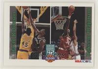 League Blocks Leaders (David Robinson, Hakeem Olajuwon)