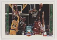 League Blocks Leaders (David Robinson, Hakeem Olajuwon)