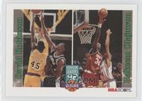 League Blocks Leaders (David Robinson, Hakeem Olajuwon)