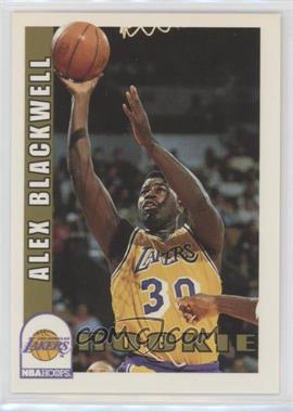 1992-93 NBA Hoops - [Base] #408 - Alex Blackwell