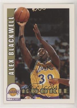 1992-93 NBA Hoops - [Base] #408 - Alex Blackwell