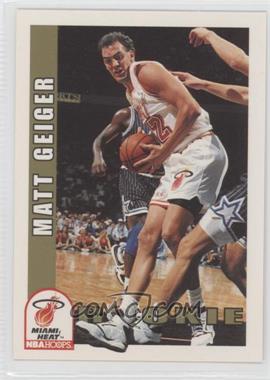 1992-93 NBA Hoops - [Base] #412 - Matt Geiger