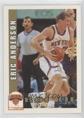 1992-93 NBA Hoops - [Base] #432 - Eric Anderson