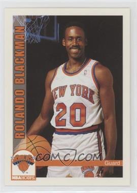 1992-93 NBA Hoops - [Base] #433 - Rolando Blackman