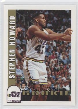 1992-93 NBA Hoops - [Base] #473 - Stephen Howard