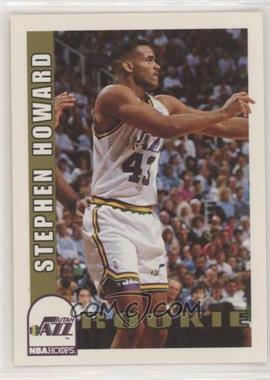 1992-93 NBA Hoops - [Base] #473 - Stephen Howard