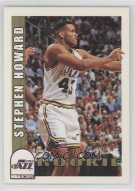 1992-93 NBA Hoops - [Base] #473 - Stephen Howard