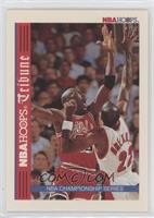 NBA Hoops Tribune Championship Series (Michael Jordan, Clyde Drexler)