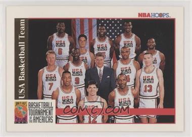 1992-93 NBA Hoops - [Base] #USBT.1 - USA Basketball Team