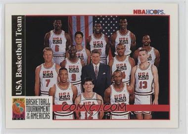 1992-93 NBA Hoops - [Base] #USBT.1 - USA Basketball Team