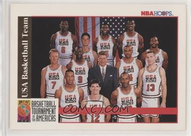 1992-93 NBA Hoops - [Base] #USBT.1 - USA Basketball Team