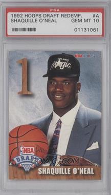 1992-93 NBA Hoops - NBA Draft #A - Shaquille O'Neal [PSA 10 GEM MT]