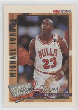 1992-93 NBA Hoops - Supreme Court #SC1 - Michael Jordan