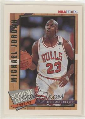1992-93 NBA Hoops - Supreme Court #SC1 - Michael Jordan