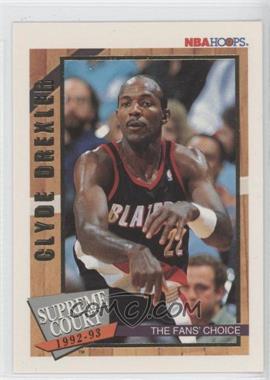 1992-93 NBA Hoops - Supreme Court #SC5 - Clyde Drexler