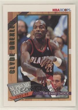 1992-93 NBA Hoops - Supreme Court #SC5 - Clyde Drexler