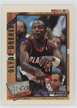 1992-93 NBA Hoops - Supreme Court #SC5 - Clyde Drexler