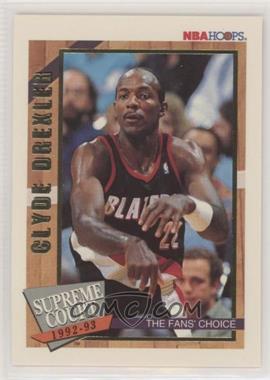 1992-93 NBA Hoops - Supreme Court #SC5 - Clyde Drexler