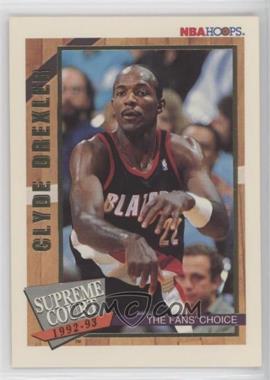 1992-93 NBA Hoops - Supreme Court #SC5 - Clyde Drexler