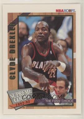 1992-93 NBA Hoops - Supreme Court #SC5 - Clyde Drexler