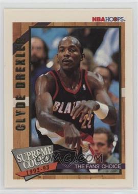 1992-93 NBA Hoops - Supreme Court #SC5 - Clyde Drexler