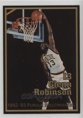 1992-93 Purdue Boilermakers Team Issue - [Base] #_GLRO - Glenn Robinson