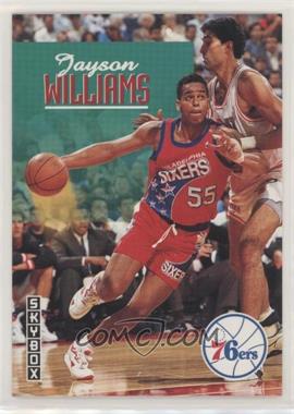 1992-93 Skybox - [Base] #187 - Jayson Williams