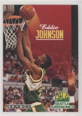 1992-93 Skybox - [Base] #230 - Eddie Johnson [Noted]