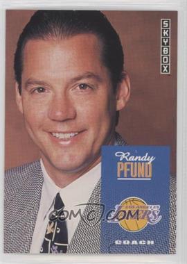 1992-93 Skybox - [Base] #267 - Randy Pfund