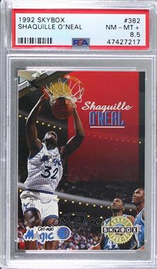 1992-93 Skybox - [Base] #382 - Shaquille O'Neal [PSA 8.5 NM‑MT+]