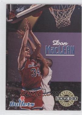 1992-93 Skybox - [Base] #407 - Don MacLean