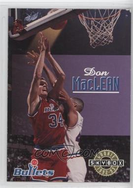 1992-93 Skybox - [Base] #407 - Don MacLean