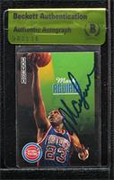 Mark Aguirre [BAS Beckett Auth Sticker]