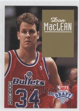 1992-93 Skybox - Draft Picks #DP19 - Don MacLean