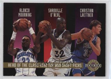 1992-93 Skybox - Head of the Class Draft Picks #MOLEJG - Alonzo Mourning, Christian Laettner, LaPhonso Ellis, Jim Jackson, Tom Gugliotta, Shaquille O'Neal /20000