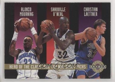 1992-93 Skybox - Head of the Class Draft Picks #MOLEJG - Alonzo Mourning, Christian Laettner, LaPhonso Ellis, Jim Jackson, Tom Gugliotta, Shaquille O'Neal /20000