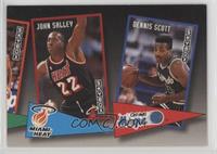 John Salley, Dennis Scott [Noted]