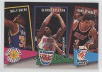 Billy Owens, Derrick Coleman, Rony Seikaly