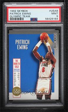 1992-93 Skybox - The Road to Gold #USA8 - Patrick Ewing [PSA 9 MINT]