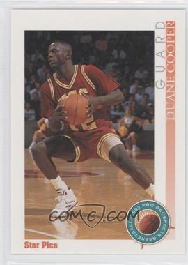 1992-93 Star Pics - [Base] - Autographs #24 - Duane Cooper