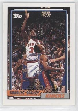 1992-93 Topps - [Base] - Blank Back #127 - Charles Oakley