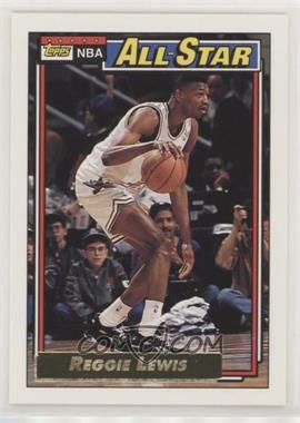 1992-93 Topps - [Base] - Gold #104 - All-Star - Reggie Lewis