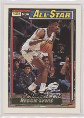 1992-93 Topps - [Base] - Gold #104 - All-Star - Reggie Lewis