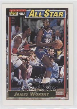 1992-93 Topps - [Base] - Gold #108 - All-Star - James Worthy